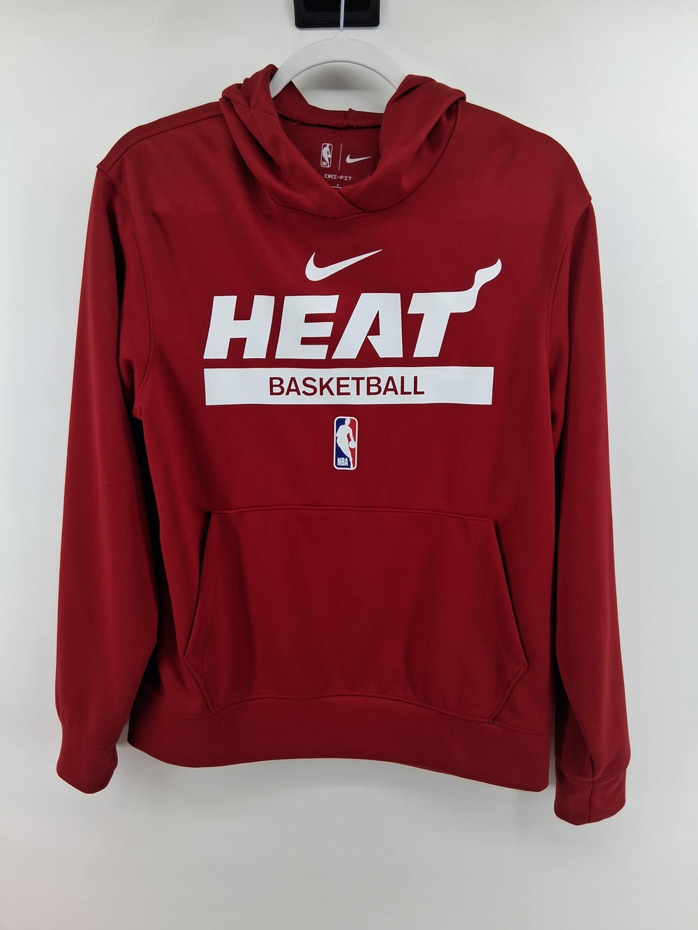 Nike Heat Basketball Red Pullover Hoodie